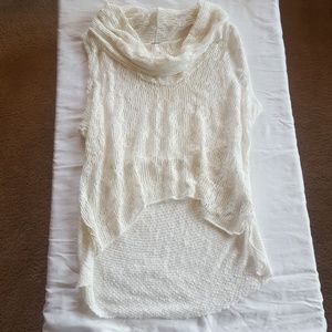 Free People sleeveless hi-low top